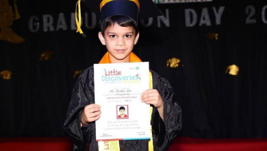 Graduation Day of kindergarten children