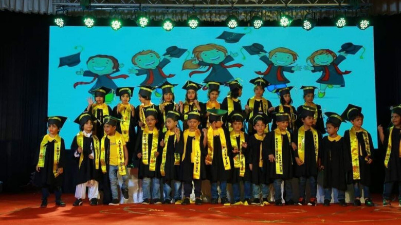 Graduation Day of kindergarten children